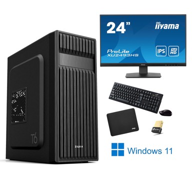IBYTE Stolno računalo OFFICE IB02 / AMD Ryzen 5 5600G, 16GB, 500GB, Radeon Graphics, Windows 11 Pro