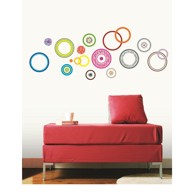 AMBIANCE Naljepnice Colorful Bubbles