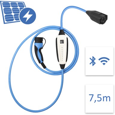 NRGKICK Punjač za električna vozila 32A Pure za PV korisnike 7,5m Standard WLAN