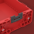 QBRICK Kutija za alat System Pro Box 2.0 130 Red Ultra HD Custom 9 l, crvena