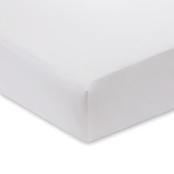Plahta od pamučnog satena Luxury, 135 x190 cm, bijela