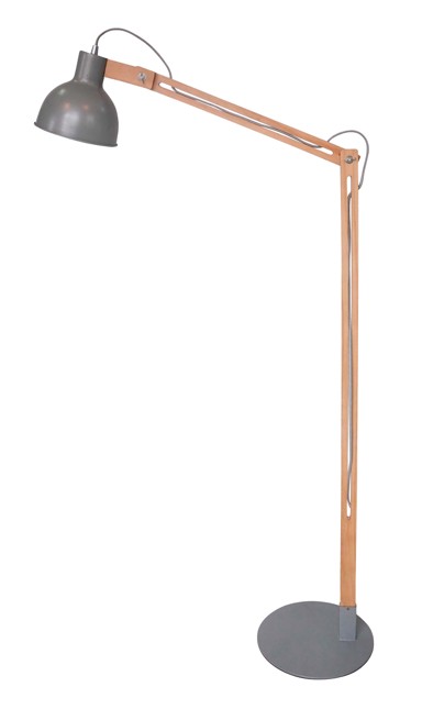 Dekorativna podna lampa, CI-S6002-11, siva