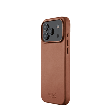 MUJJO Kožna futrola za Apple iPhone 17 Pro Max, kompatibilna s MagSafeom, smeđa