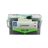 LUX TOOLS Vijak za knauf metalni za gips 4,2x75 mm 250