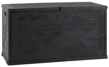 ROJAPLAST Kutija, Drvena, 420 L, grafit 164