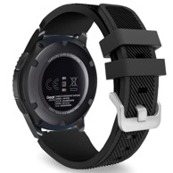 BStrap Silicone Sport remen za Huawei Watch GT3 46mm, black