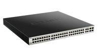 D-LINK Switch DGS-1210-52MP, 48x PoE, 4x SFP, upravljiv
