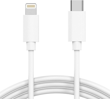 MAXMOBILE Kabel, bijeli, Lightning na USB-C, 2 m