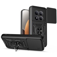 TECH-PROTECT Camshield Pro zaštitna maskica s magnetnim stalkom za Xiaomi Redmi Note 15 Pro 5G, crna