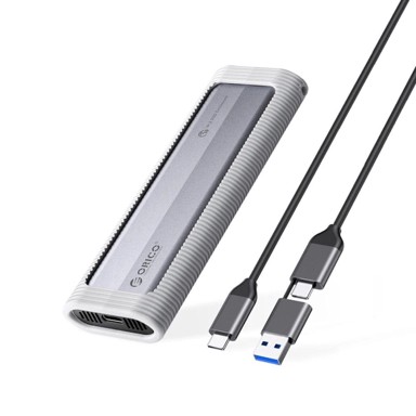 ORICO Vanjski box AXM2-G2, M.2 NVMe, USB-C, sivi