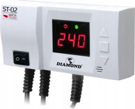 DIAMOND Regulator pumpe centralnog grijanja ST-02 s LED zaslonom