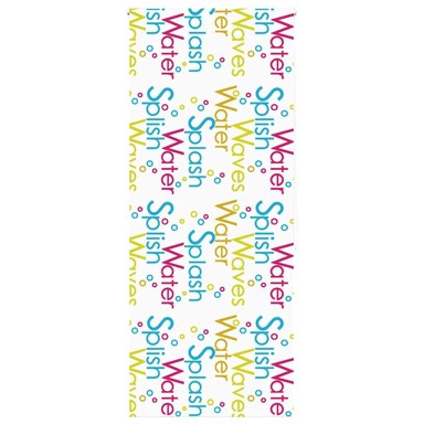 Rolo zavjesa za tuš, 90x240 cm, šarena