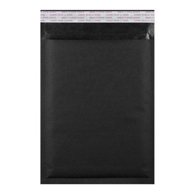 Kuverta s jastučićima br.4 - D u boji, 180 x 265 mm - 1/1, crna