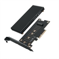 GRAUGEAR Adapter G-M2PCI01, PCIe 4.0 x4, 1 x M.2 NVMe