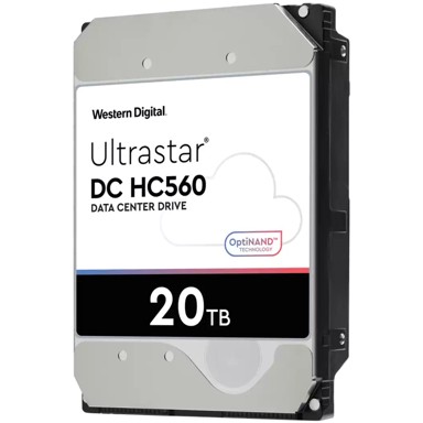 WESTERN DIGITAL Tvrdi disk Ultrastar DC HC560, 20TB, 7200RPM, 512MB