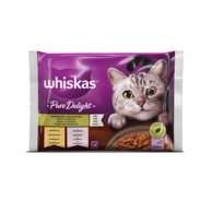 WHISKAS Pure Delight mix 4 x 85 g