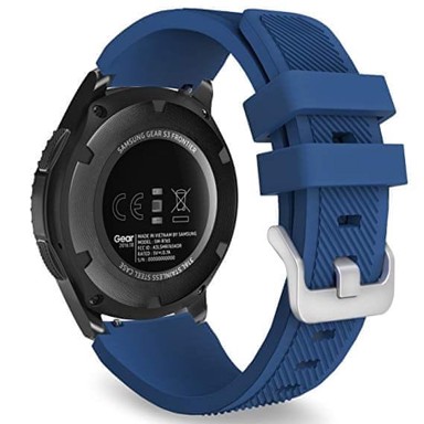 BStrap Silicone Sport remen za Xiaomi Amazfit GTR 2 / GTR 47mm, dark blue