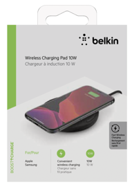 BELKIN Bežični punjač 10W s Micro-USB kablom i adapterom crni
