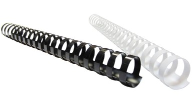 KLIPKO spirale PVC, 25 mm, bijele