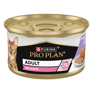 PRO PLAN Cat Delicate, puretina, konzerva 85 g