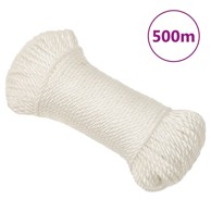 Radno uže bijeli 3 mm 500 m od polipropilena