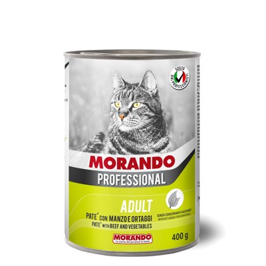 MORANDO Professional Cat Adult Pate govedina i povrće 400 g konzerva
