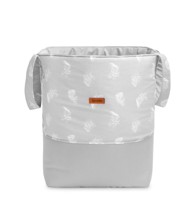 SENSILLO Srednja košara za igračke Perje, siva