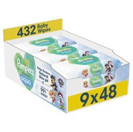 PAMPERS Aqua Paw Patrol vlažne maramice 9 x 48 kom