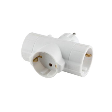 HOME Strujni razdjeljnik, 3 x shuko utičnice, 16A - TPF-26