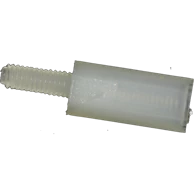 NYLON Odstojnik M2, 10 mm, 100 kom