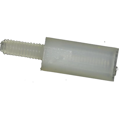 NYLON Odstojnik M2, 10 mm, 100 kom