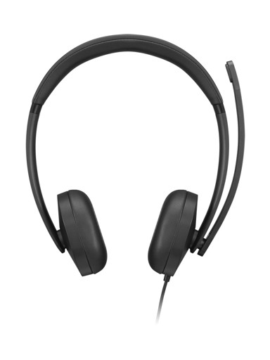 LENOVO Žične slušalice VoIP 5000, crna