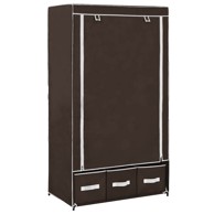 Ormar 282459, 87 x 49 x 159 cm, tkanina, krem