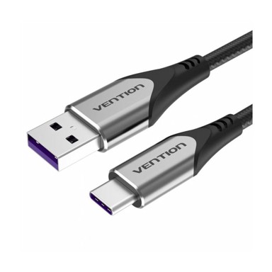 VENTION USB-C na USB-A kabel za brzo punjenje COFHH, 2 m, sivi