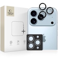 TECH-PROTECT Camring Fit+ zaštita za stražnju kameru za iPhone 14 Pro/14 Pro Max/15 Pro/15 Pro Max/16 Pro/16 Pro Max/17 Pro/17 Pro Max, crna