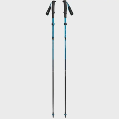 BLACK DIAMOND Štapovi za planinarenje Distance Carbon FLZ, 95–110 cm, antracit/plavi