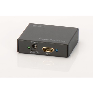 DIGITUS Adapter 4K HDMI Audio/Video Splitter 2xHDMI