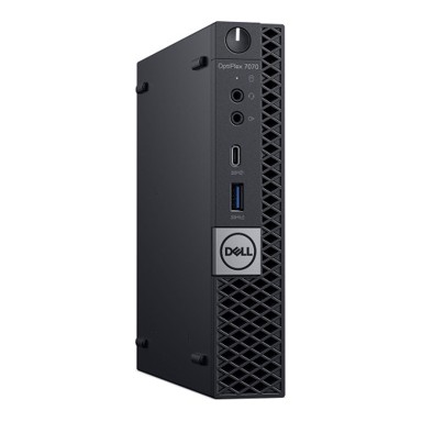 DELL Stolno računalo OptiPlex 7070 Micro (obnovljen) / Intel Core i7-9700, 16 GB, 256GB SSD, Intel UHD Graphics, Windows 11 Pro