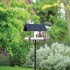 ESSCHERT DESIGN Kućica za ptice s udubljenjem, antracit, visina 126 cm