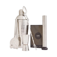 VONSHEF Set za koktele, 5 djelni, 750 ml, srebrni