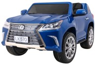 Auto na akumulator Lexus LX570 4x4, plavi, lakirani, dvosjed