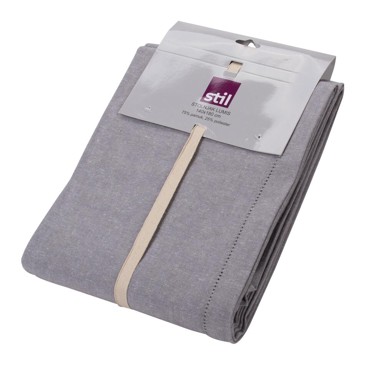 STIL Stolnjak Lumis, 140 x 180 cm, sivi