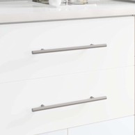 Drška za ormar 2 pcs Srebrno 300 mm Nehrđajući čelik