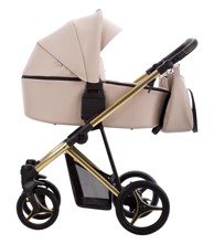 BEBETTO Dječja kolica Flavio Premium 2u1 - 03 Gold