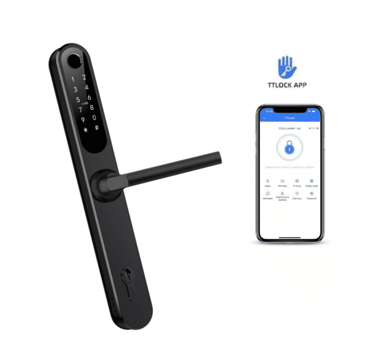 BOT Pametna kvaka TTLock H1 90 mm, crna