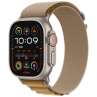 APPLE Pametni sat Ultra 2 Titanium, bež najlonski remen, M
