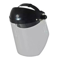 Štitnik za lice od polikarbonata s vizirom 24 cm