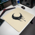 TILT Podloga za miš Melting Crescent, 50 x 50 cm