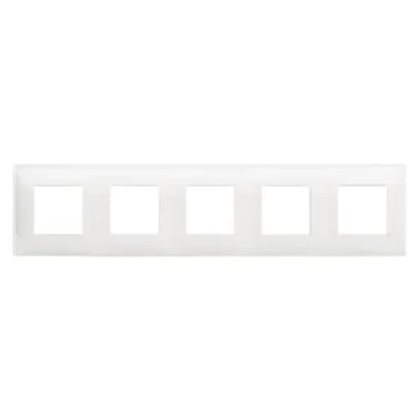 LEGRAND Classia ukrasni okvir 2+2+2+2+2 bijeli r4802m5rw