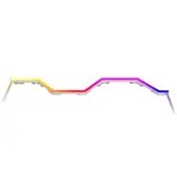 HYTE RGB komplet rasvjete Noodle Universal, višebojni